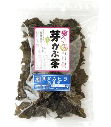 Amazon.co.jp: めかぶ茶 梅味 50g (5袋) : 食品・飲料・お酒